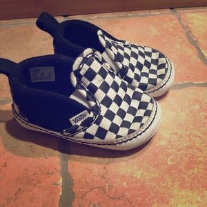 Like New Vans Baby Crib Shoes